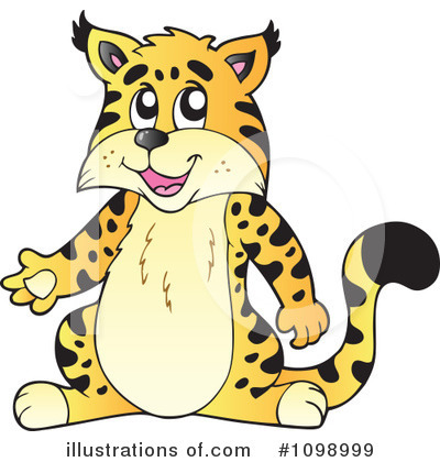 Royalty-Free (RF) Big Cat Clipart Illustration by visekart - Stock Sample #1098999