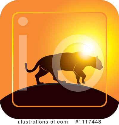 Royalty-Free (RF) Big Cat Clipart Illustration by Lal Perera - Stock Sample #1117448