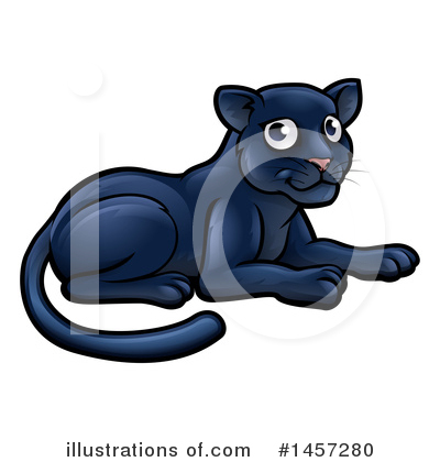 Royalty-Free (RF) Big Cat Clipart Illustration by AtStockIllustration - Stock Sample #1457280