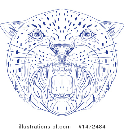 Royalty-Free (RF) Big Cat Clipart Illustration by patrimonio - Stock Sample #1472484