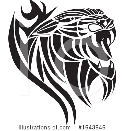 Royalty-Free (RF) Big Cat Clipart Illustration by Morphart Creations - Stock Sample #1643946