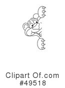 Big Cat Mascot Clipart #49518 by Mascot Junction