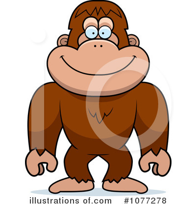 Big Foot Clipart #1077278 by Cory Thoman