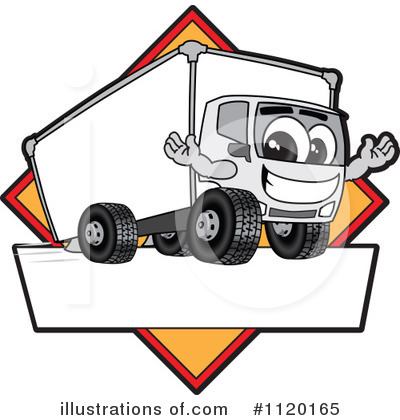 Truck Mascot Clipart #1120165 by Mascot Junction
