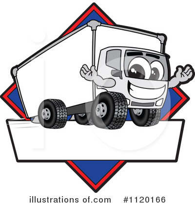 Royalty-Free (RF) Big Rig Clipart Illustration by Mascot Junction - Stock Sample #1120166