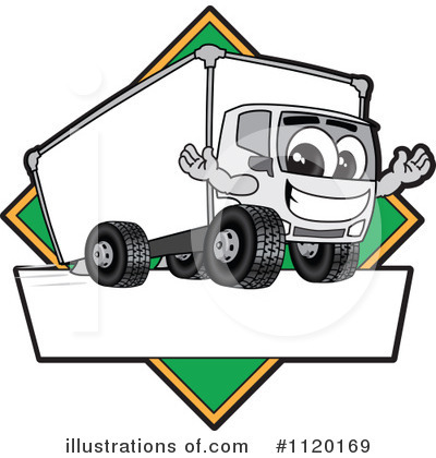 Moving Truck Clipart #1120169 by Mascot Junction