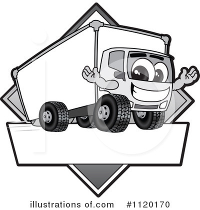 Big Rig Clipart #1120170 by Mascot Junction