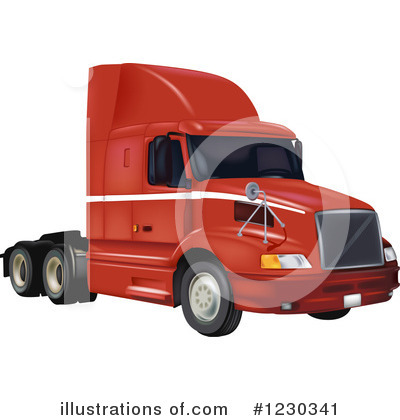 Trucking Clipart #1230341 by dero