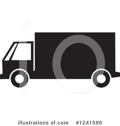 Big Rig Clipart #1241586 by Johnny Sajem