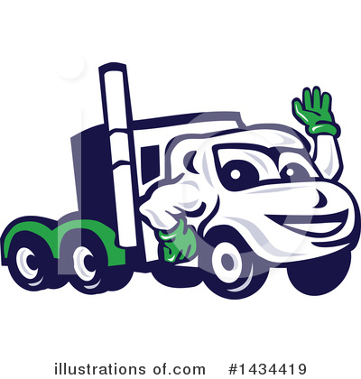 Freight Clipart #1434419 by patrimonio