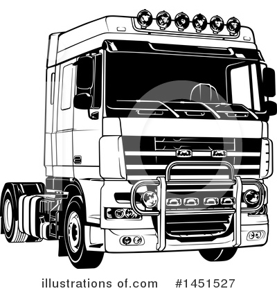 Trucking Clipart #1451527 by dero