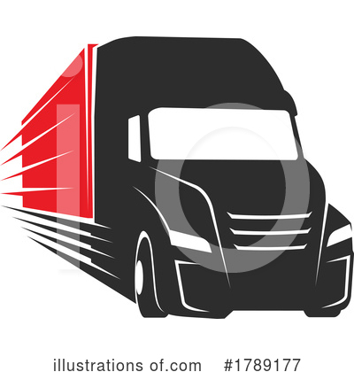 Royalty-Free (RF) Big Rig Clipart Illustration by Vector Tradition SM - Stock Sample #1789177
