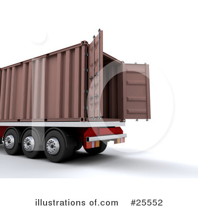Truck Clipart #25552 by KJ Pargeter