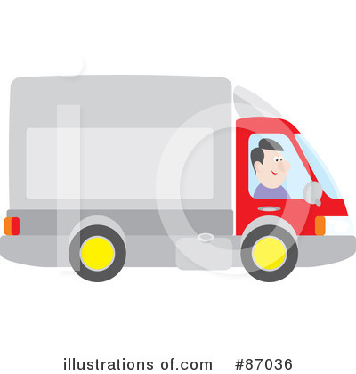 Truck Clipart #87036 by Alex Bannykh