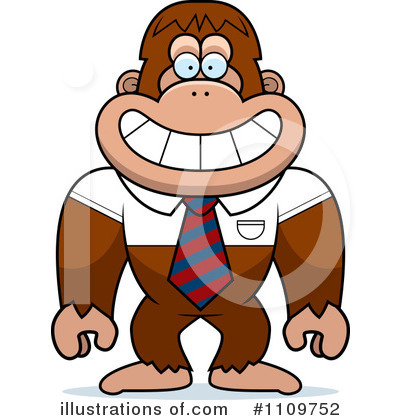 Big Foot Clipart #1109752 by Cory Thoman