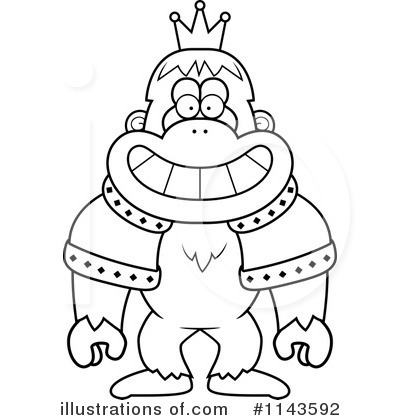 Royalty-Free (RF) Bigfoot Clipart Illustration by Cory Thoman - Stock Sample #1143592