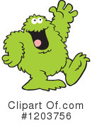 Bigfoot Clipart #1203756 by Johnny Sajem