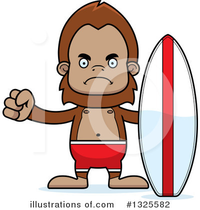 Royalty-Free (RF) Bigfoot Clipart Illustration by Cory Thoman - Stock Sample #1325582