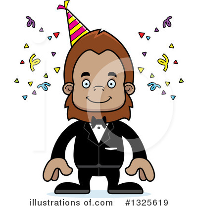 Royalty-Free (RF) Bigfoot Clipart Illustration by Cory Thoman - Stock Sample #1325619