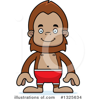 Royalty-Free (RF) Bigfoot Clipart Illustration by Cory Thoman - Stock Sample #1325634