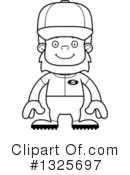 Bigfoot Clipart #1325697 by Cory Thoman