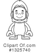 Bigfoot Clipart #1325740 by Cory Thoman