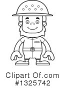 Bigfoot Clipart #1325742 by Cory Thoman