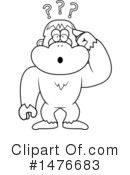 Bigfoot Clipart #1476683 by Cory Thoman