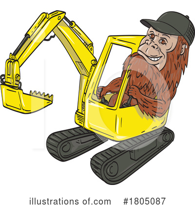 Digger Clipart #1805087 by patrimonio