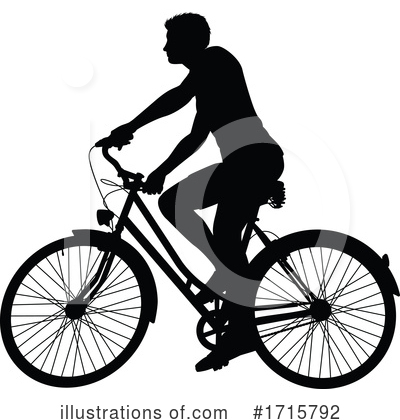 Royalty-Free (RF) Bike Clipart Illustration by AtStockIllustration - Stock Sample #1715792