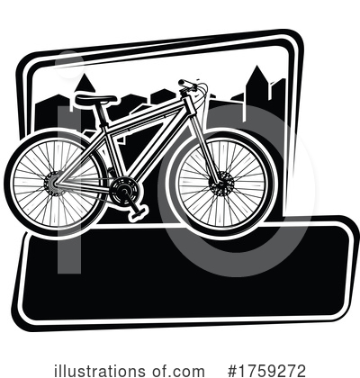 Bike Clipart #1759272 by Vector Tradition SM