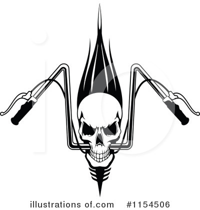 Royalty-Free (RF) Biker Clipart Illustration by Vector Tradition SM - Stock Sample #1154506