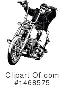 Biker Clipart #1468575 by dero