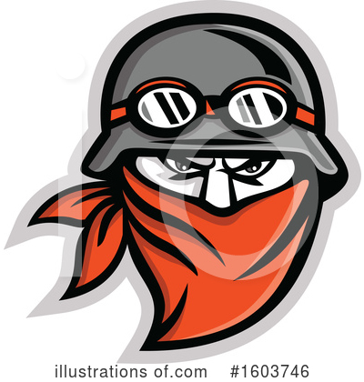 Helmet Clipart #1603746 by patrimonio