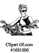 Biker Clipart #1681006 by dero