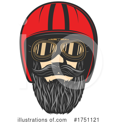 Beard Clipart #1751121 by Vector Tradition SM