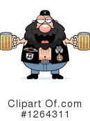 Biker Dude Clipart #1264311 by Cory Thoman