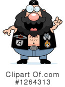 Biker Dude Clipart #1264313 by Cory Thoman