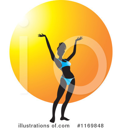Royalty-Free (RF) Bikini Clipart Illustration by Lal Perera - Stock Sample #1169848
