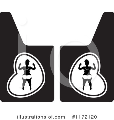 Royalty-Free (RF) Bikini Clipart Illustration by Lal Perera - Stock Sample #1172120