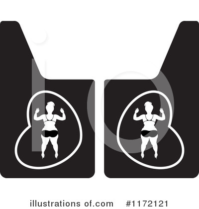 Royalty-Free (RF) Bikini Clipart Illustration by Lal Perera - Stock Sample #1172121
