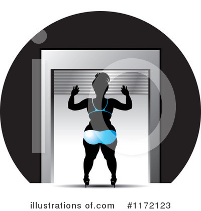 Royalty-Free (RF) Bikini Clipart Illustration by Lal Perera - Stock Sample #1172123