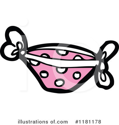 Royalty-Free (RF) Bikini Clipart Illustration by lineartestpilot - Stock Sample #1181178