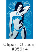 Bikini Clipart #95914 by mayawizard101