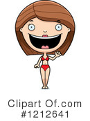 Bikini Woman Clipart #1212641 by Cory Thoman