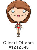 Bikini Woman Clipart #1212643 by Cory Thoman