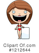 Bikini Woman Clipart #1212644 by Cory Thoman