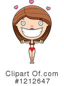 Bikini Woman Clipart #1212647 by Cory Thoman
