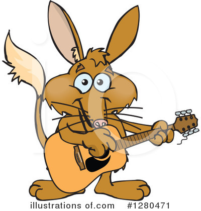 Royalty-Free (RF) Bilby Clipart Illustration by Dennis Holmes Designs - Stock Sample #1280471