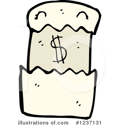 Royalty-Free (RF) Bill Clipart Illustration by lineartestpilot - Stock Sample #1237131